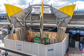 Photos Monsters Inc Laugh Floor Facade Demolition And More Tomorrowland Construction
