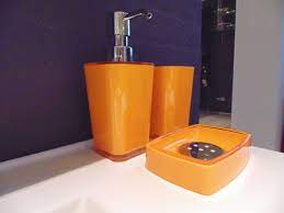 zeepdispenser beker en zeepbakje badkamer accessoires badkamer zeepdispenser