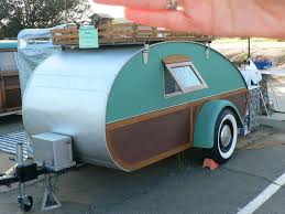 Dance Platform Also The Colors Are Pretty Tight Teardrop Trailer Teardrop Caravan Lightweight Camping Trailers