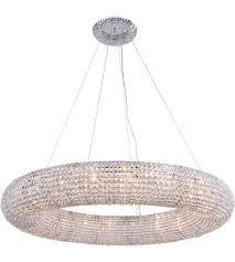 Elegant Lighting 2114g52c Rc Paris 20 Light 52 Inch Chrome Chandelier Ceiling Light