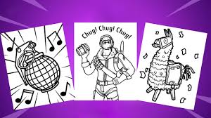 So how did you like these free fortnite coloring pages printable? Free Printable Fortnite Coloring Pages