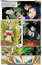 Dragon Ball Super xxx Goku Kale y Caulifa Follando Comic Porno