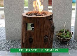 Gas Feuerstelle Semeru Feuerstelle Gas Feuerstelle Grillplatz Im Garten