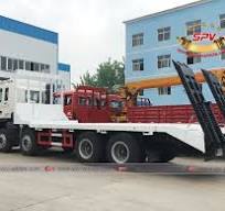 25 Tons Lorry Carrier Truck JAC, Excavator Transport Truck ...
