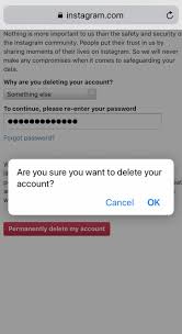 If you made up your mind to delete your instagram account permanent then there are many complicated ways but the simplest is going directly to a deleted page, click here. How To Delete Your Instagram Account On An Iphone