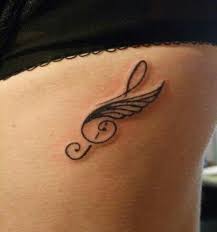 Then there are tattoos on this list that are tough and almost scary! Small Tattoos For Girls Music Symbol Novocom Top