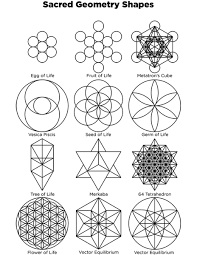 Sacred geometry symbols, patterns, and meanings have been integrated into many religions, sacred locations, including the pyramids, monuments, temples, churches, and megaliths worldwide. Sacred Geometry Art Symbols Meanings Pardesco