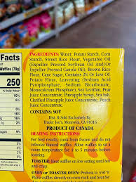 We did not find results for: Gluten Free Toaster Waffles Trader Joe S Oatmel