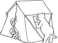 It is an activity that can have multiple objectives. Camping Coloring Pages