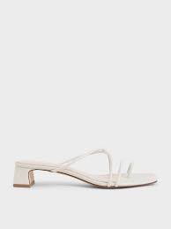More than i usually spend on shoes from m&s but very happy with purchase. White Strappy Toe Ring Sandals Charles Keith Usd