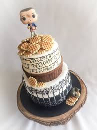Stranger Things Cake Made For My Daughter S 15th Birthday Stranger Things Stranger How To Make Cake