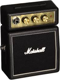 Small valve amp or big modelling amp? Amazon Com Marshall Ms2 Battery Powered Micro Guitar Amplifier Musical Instruments
