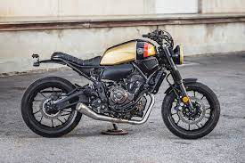 Gold Standard An Upgraded Xsr700 From Macco Motors Yamaha Yamaha Bikes Bike Exif