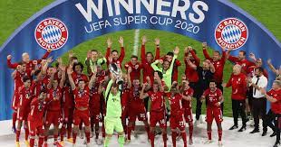 The competition's official name was originally the european super cup; Bayern Munich Win Uefa Super Cup Thanks To Javi Martinez S Extra Time Winner Against Sevilla