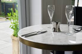 They are so fancy and expensive looking. Metal Banded Tables From Versital Versital