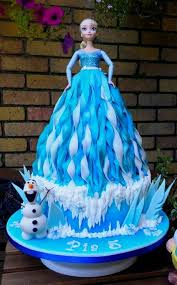 Frozen Elsa Doll Cake Frozen Doll Cake Elsa Doll Cake Frozen Birthday Cake