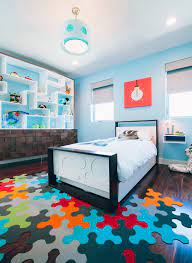 Diy escape room puzzle ideas to get started for learning or fun! The Coolest Puzzle Rug Modern Boys Bedroom Boys Bedroom Modern Modern Boys Rooms