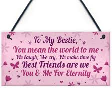 And after the basket it one of the best thank you gifts for coworkers, bosses, teachers and anyone else who wears a lot of hats, when they forget what makes them special. Keepsake Gift For Best Friend Friendship Birthday Gift Plaque Thank You Gifts 5056293508223 Ebay