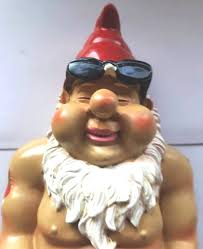 Garden Gnome Exhibitionist Weatherproof Porn Gnome Nudist FKK Garden Gnome  Lying Down (Naked Man) : Amazon.com.au: Garden
