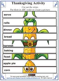 These adorable thanksgiving worksheets for preschoolers are free preschool worksheets perfect for celebrating thanksgiving in november. Thanksgiving Printable Worksheets Picture Scrambles