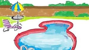 View by slideshow save tutorial in one image download printable pdf guide view by scrolling the complete drawing tutorial … how to draw swimming read more » How To Draw A Cartoon Swimming Pool Within A Fence For Kids Easy To Draw Com