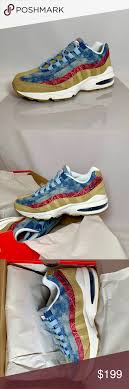 Air Max 95 Wild West Denim Beige Red Nwt Air Max 95 Navy Fashion Wild West Outfits
