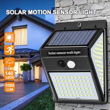 Solar Light Outdoor Solar Lamp Powered Sunlight Waterproof Pir Motion Sensor Street Light For Garden Decoration Solar Wall Light Solar Lamps Aliexpress