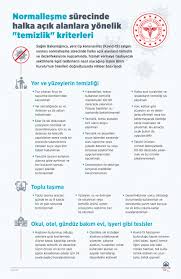 1 saat kaç dakika kaç saniyedir? Normallesme Surecinde Halka Acik Alanlara Yonelik Temizlik Kriterleri