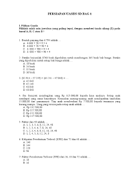 Feb 28, 2020 · faktor persekutuan terbesar dari 15 dan 25 yaitu faktor sekutu (sama) yang terbesar, yaitu 5. Soal Dan Pembahasan Matematika Sd