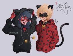 Ladybug In Chat Noir Hoodie And Chat Noir In Ladybug Hoodie By Sothatholland Ladybug And Chat Noir Miraculous Ladybug Comic Miraculous Ladybug