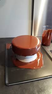 Le Glacage Miroir Chocolat Noir Les Desserts De Julien Glacage Miroir Chocolat Miroir Chocolat Chocolat
