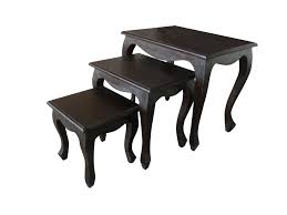 4.5 out of 5 stars 3. La Verde 3 Piece Farmhouse Nesting Table Set Temple Webster