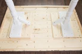 Make yours lower (or higher) by cutting more (or less) off the ends of the newel posts. How To Build And Stain A New Diy Wood Tabletop Minwax Minwax Blog