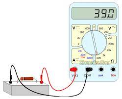 Pertama tama tempatkan selector avo meter di mode pengukuran resistansi atau ohm meter. Cara Mengukur Resistor Dengan Multimeter Skemaku Com