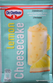 Dr Oetker Creme Crunch Dessert Lemon Cheesecake 83g Lemon Cheesecake Sweet Desserts Desserts
