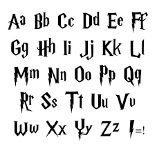 Personalized Name Decal Harry Potter Inspired Font Customized Vinyl Decal Above Crib Harry Potter Ro Harry Potter Font Harry Potter Letter Harry Potter Room