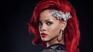 Long hair in profile 1890: Download Rihanna Red Colored Hair Famous Celebrity Singer Wallpaper 3840x2160 4k Uhd 16 9 Widescreen