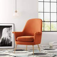 Joachim 33 46 Wide Velvet Armchair In 2021 Accent Chairs Living Room Furniture Sale Modern Furniture Living Room