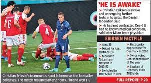 The danish football association said in a tweet that eriksen is awake and remains stable, though he's still pat nevin, a football commentator for bbc and a former scottish footballer, reported that few. Nayvik0kkb4nmm