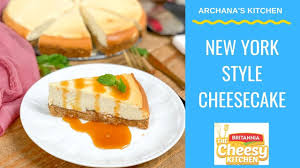 Repeat with another sheet of foil for insurance. Classic New York Style Cheesecake Recipe By Archana S Kitchen