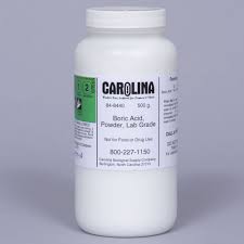 Boric acid, also called hydrogen borate, boracic acid, and orthoboric acid is a weak, monobasic lewis acid of boron. Boric Acid Laboratory Grade 500 G Carolina Com