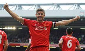 England training session and p. Steven Gerrard Inducted Into Premier League Hall Of Fame Liverpool Fc