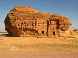 The Mysterious Ancient City Of Hegra Mada In Saleh In Saudi Arabia Travel To Saudi Arabia Desert Places Ancient Cities
