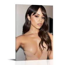 HExeh Jenna Ortega Famous Female Star Sexy Art Poster Picture Print Wall  Art Painting Canvas Artworks Gift Idea Room Aesthetic 12x18inch(30x45cm)