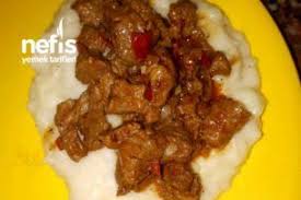 Tas Kebabi Patates Pureli Nefis Yemek Tarifleri Yemek Yemek Tarifleri Kebap