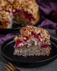 Haselnuss Pflaumen Streuselkuchen Pflaumen Streuselkuchen Streusel Kuchen Gemahlene Haselnusse