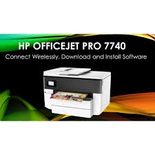 Install printer software and drivers; Hp Officejet Pro 7740 Wide Format All In One Printer Shopee Philippines