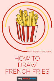 Learn How To Draw French Fries Easy Easy Drawing Guides Facebook learn how to draw french fries easy