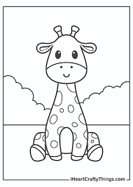 Can you give it some color? Printable Baby Animals Coloring Pages Updated 2021