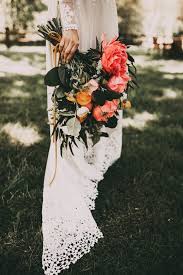 These beautiful boho chic corsages will be good alternatives to bouquets for your bridesmaids! Boho Wedding Bouquet Ideas Oh Best Day Ever